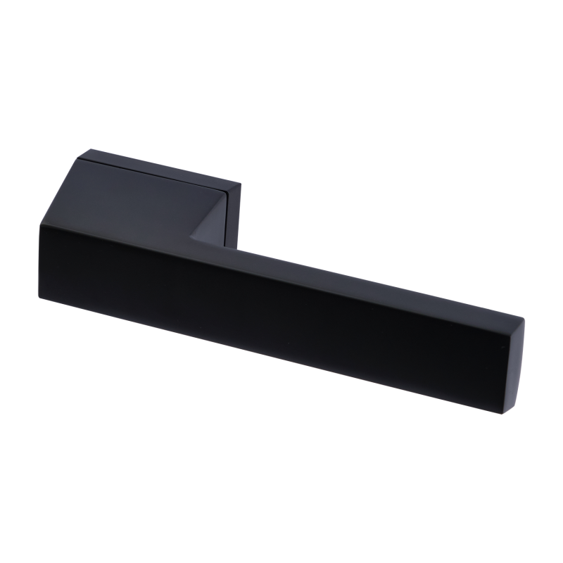 Ручка дверная DOORLOCK Phantom Lord Z72P Black, черная, скрытая розетка