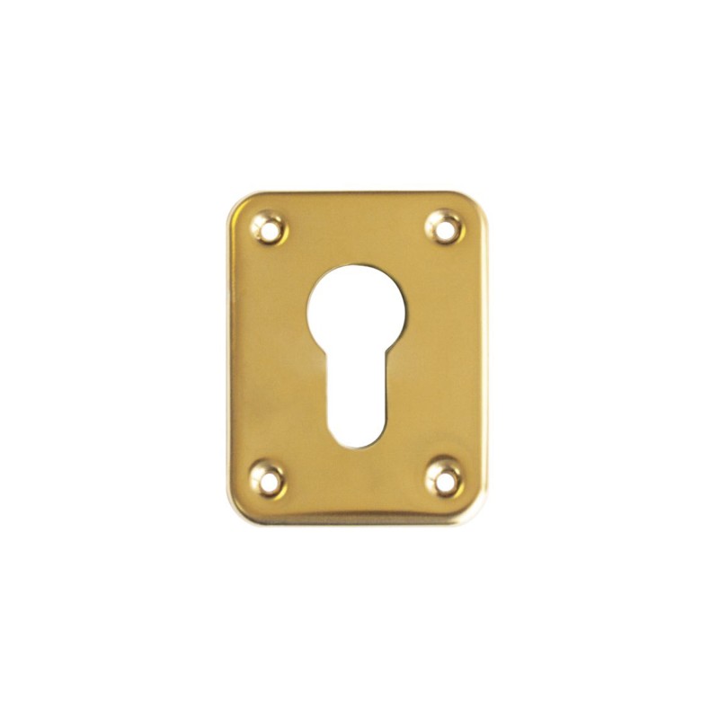 Ключевина для цилиндра DOORLOCK S03/PZ PB (полированная латунь)