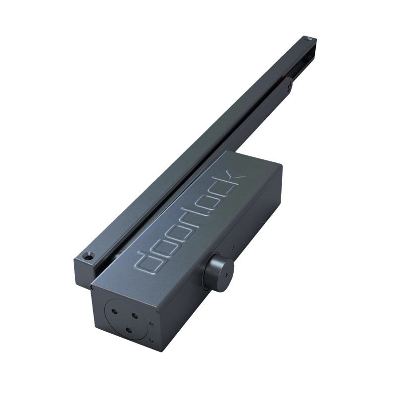 Дверной доводчик DOORLOCK DL300S/N EN 3-5  графит