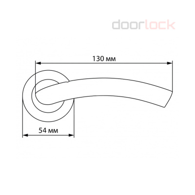Ручка DOORLOCK Loft A19R