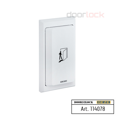 Локтевой выключатель KFT белый IP30