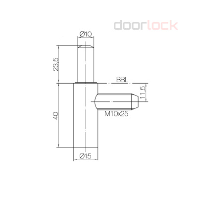 Петля SIMONSWERK VARIANT V 8100 WF U никелированная