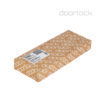Комплект петель карточных без врезки DOORLOCK H100/76/2BB/SSS
