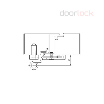 Петля SIMONSWERK Variant Multi 3D VN3041 F2 (матовый никель)