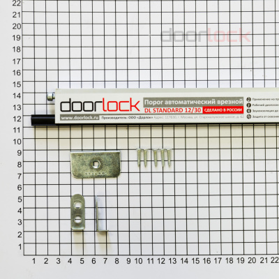 Порог автоматический врезной DL STANDARD 12/30 L=420мм